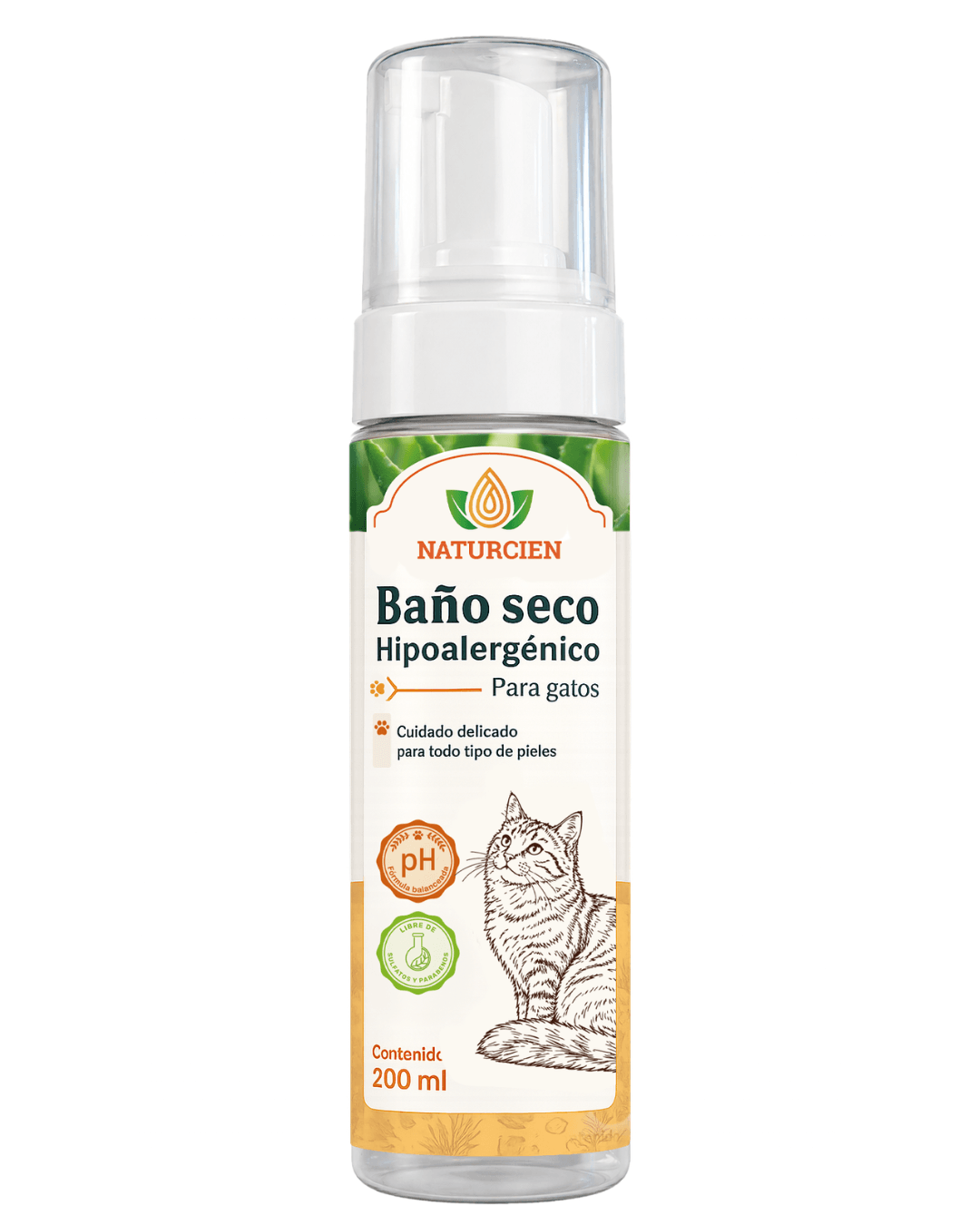 Baño Seco Hipoalergénico